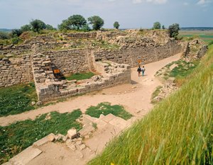 Vue des ruines